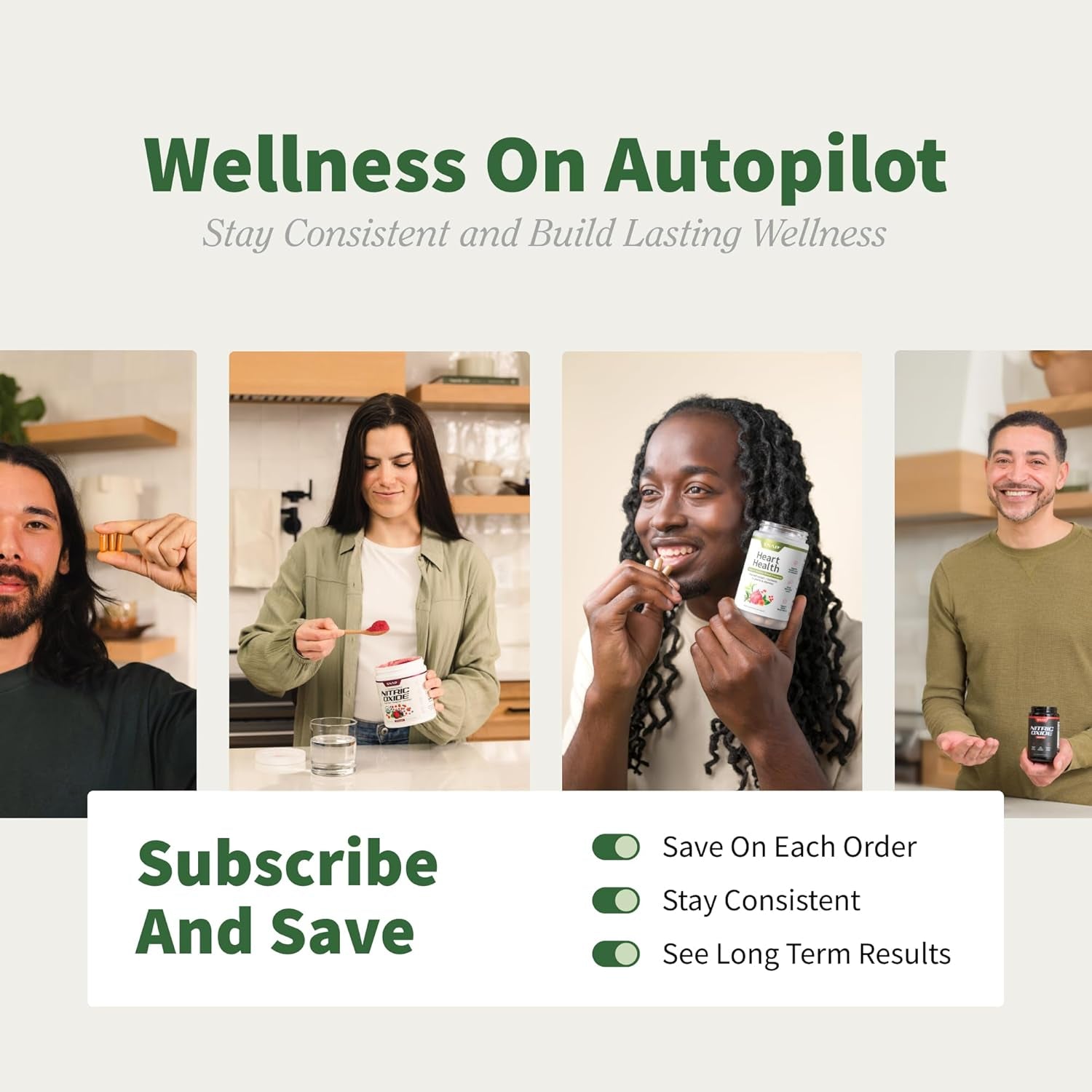 Prostate Health & Nitric Oxide Supplement Bundle for Men